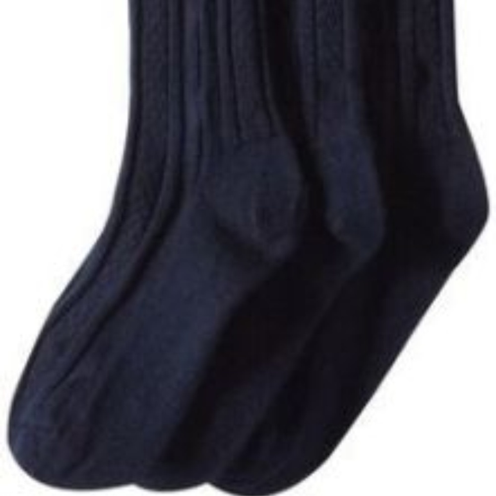 Austin Girl's Knee High Socks 2 Pairs Sz S
